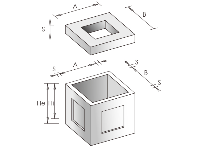 Prolunga e pozzetto Enel 90x90