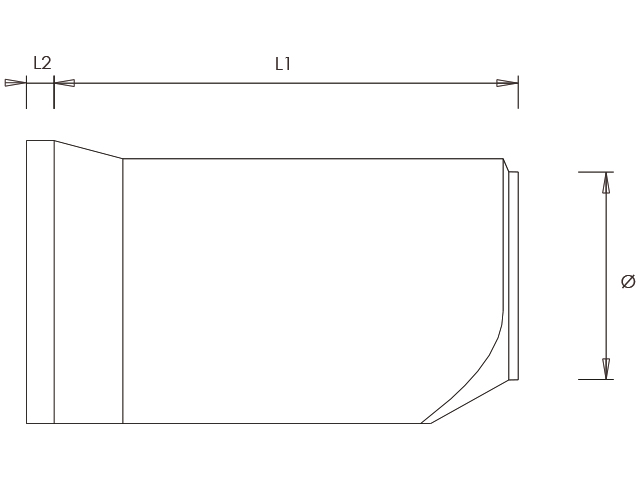 Tubi vibrocompressi a bicchiere con base piana armati da ml 2